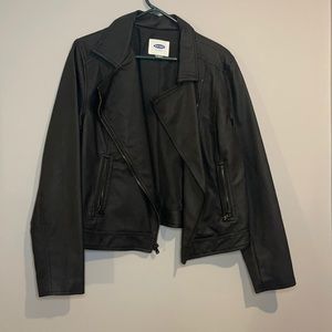 Leather jacket / fake